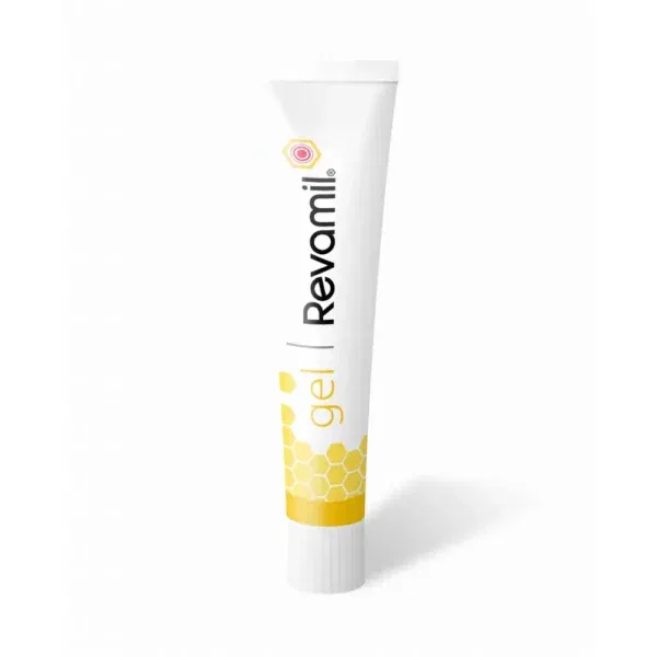 Revamil Hydrophilic gel with medical honey for necrotic wounds