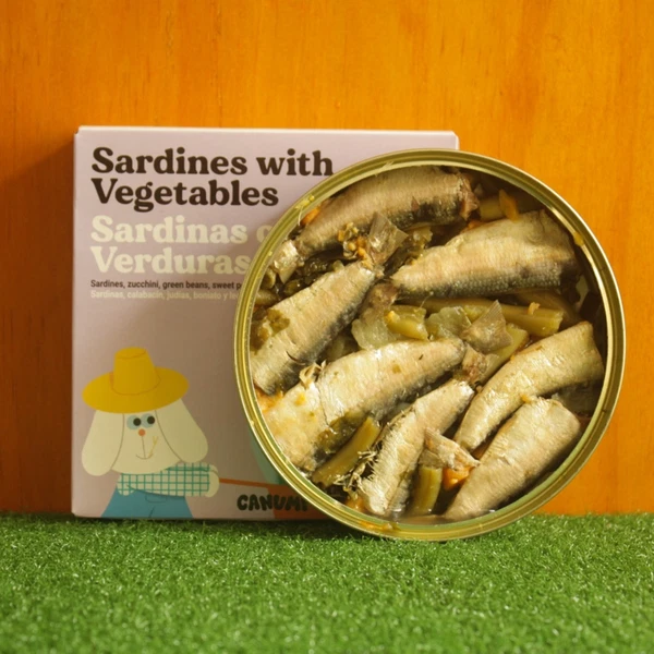 CANUMI Sardine z zelenjavo - 2