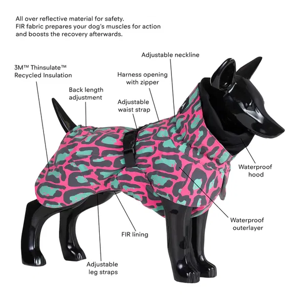 PAIKKA Reflektierende Winterjacke Jungle - 6