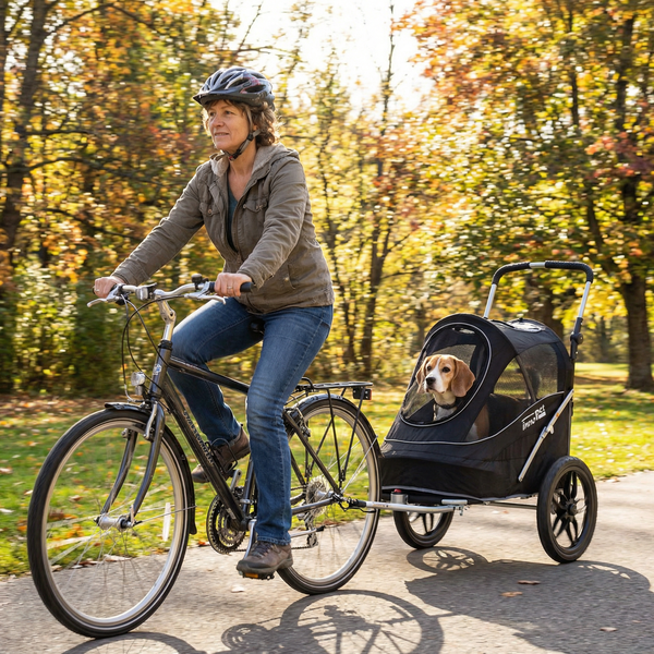 InnoPet 2v1 Voziček in kolesarska prikolica Sporty EVR - 2