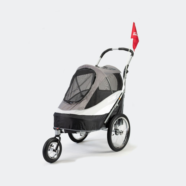 InnoPet 2-in-1 Trailer and Stroller Sporty Dog Trailer DeLuxe