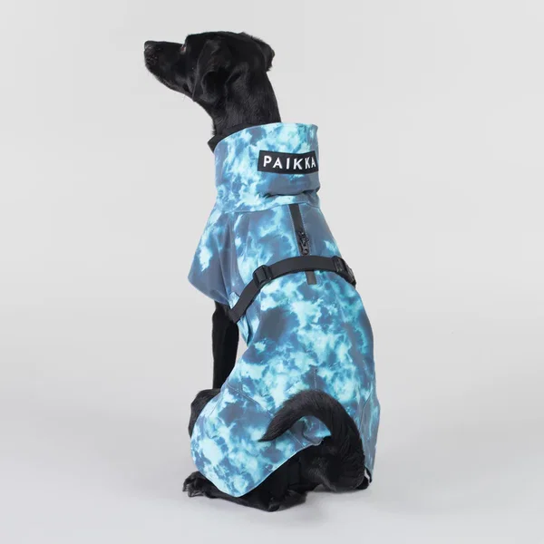 PAIKKA Reflective Raincoat Ocean - 4