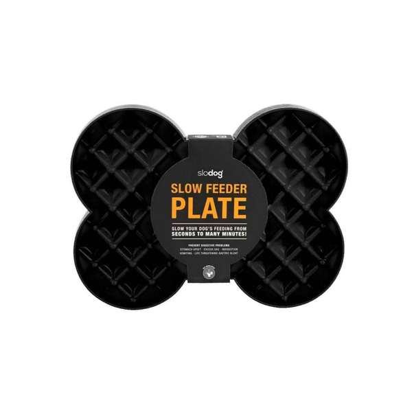 SloDog Slow Feeding Bowl - Bone - 2