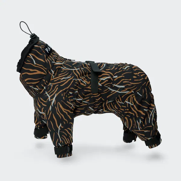 PAIKKA Nepremočljiv podložen zimski kombinezon Coal - 2