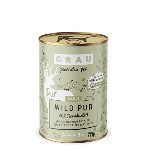 Grau 100% Wild Game Generation Pet