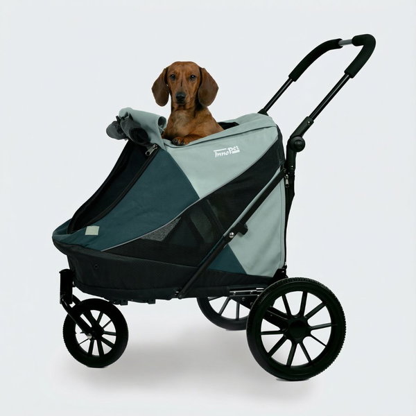 InnoPet 2v1 Voziček in kolesarska prikolica Noah za manjše pse - 11