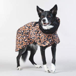 Reflective Raincoat Leopard