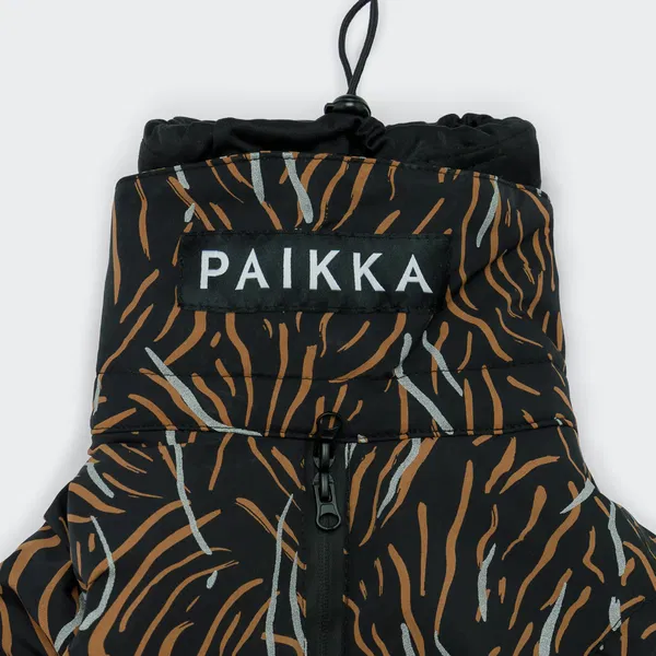 PAIKKA Nepremočljiv podložen zimski kombinezon Coal - 3