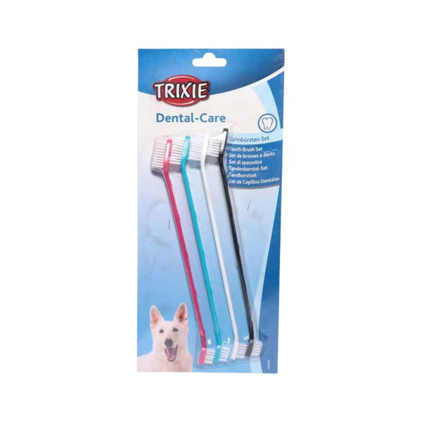 Trixie Set dvojnih ščetk za male in velike pse - 4