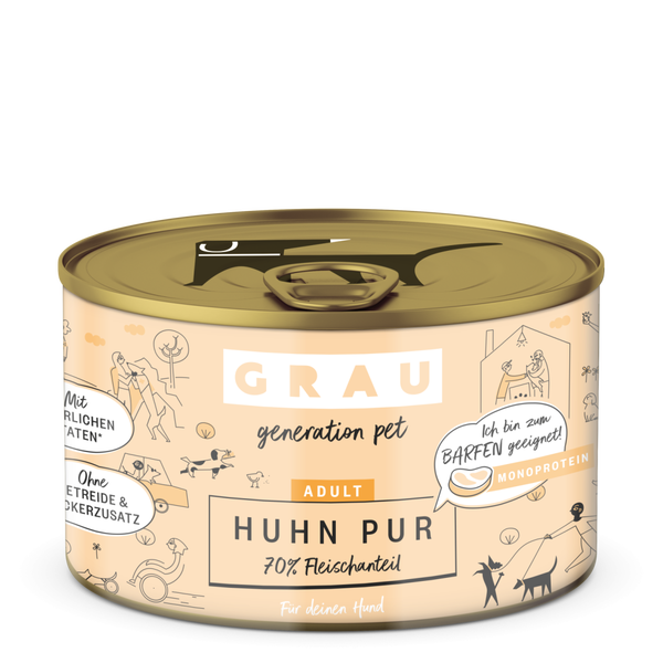 Grau 100% piščanec Generation Pet - 1