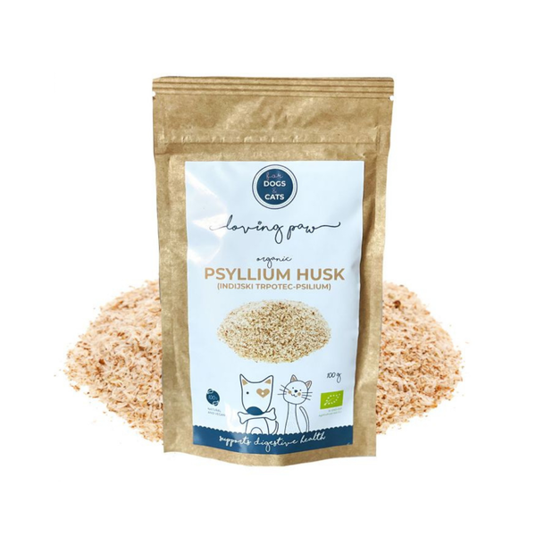 Loving Paw Indijski trpotec (Psyllium) iz ekološke pridelave