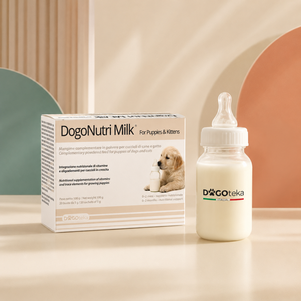 Dogoteka DogoNutri Milk®dopolnilna krmna mešanica v prahu za mladiče - 1