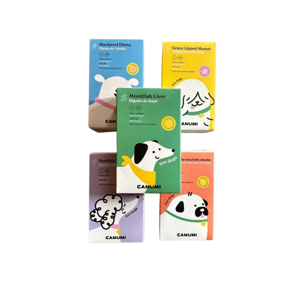 CANUMI Morski MIX paket rib in školjk - 4