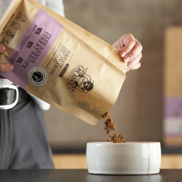 Mr. Bones Sušená BARF večera Morčacie mäso - 3