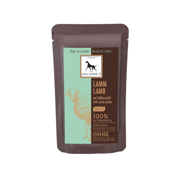 LILA LOVES IT Bio Jagnjetina s sladkim krompirjem